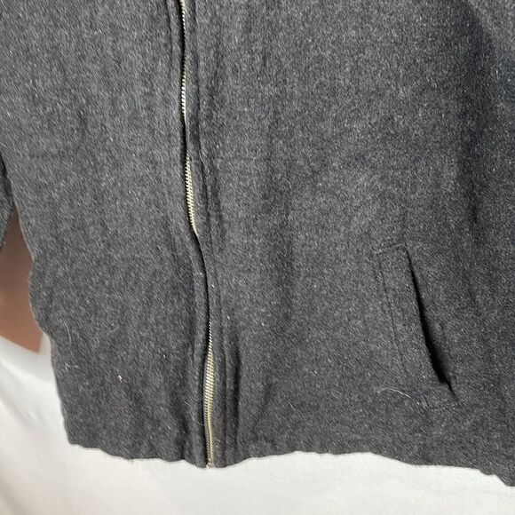 Woolrich Women’s Full Zip Charcoal Grey Hoodie Jacket. Size Small. - Picture 3 of 9